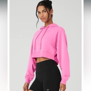 Alo Yoga Cropped Double Take Hoodie
